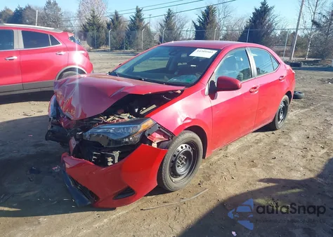 2017 Toyota Corolla Le z USA, uszkodzony, nr VIN 2T1BURHE0HC791097